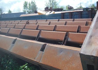 Unknown 40ft Log Ladder Conveyor Deck (Log Lumber)
